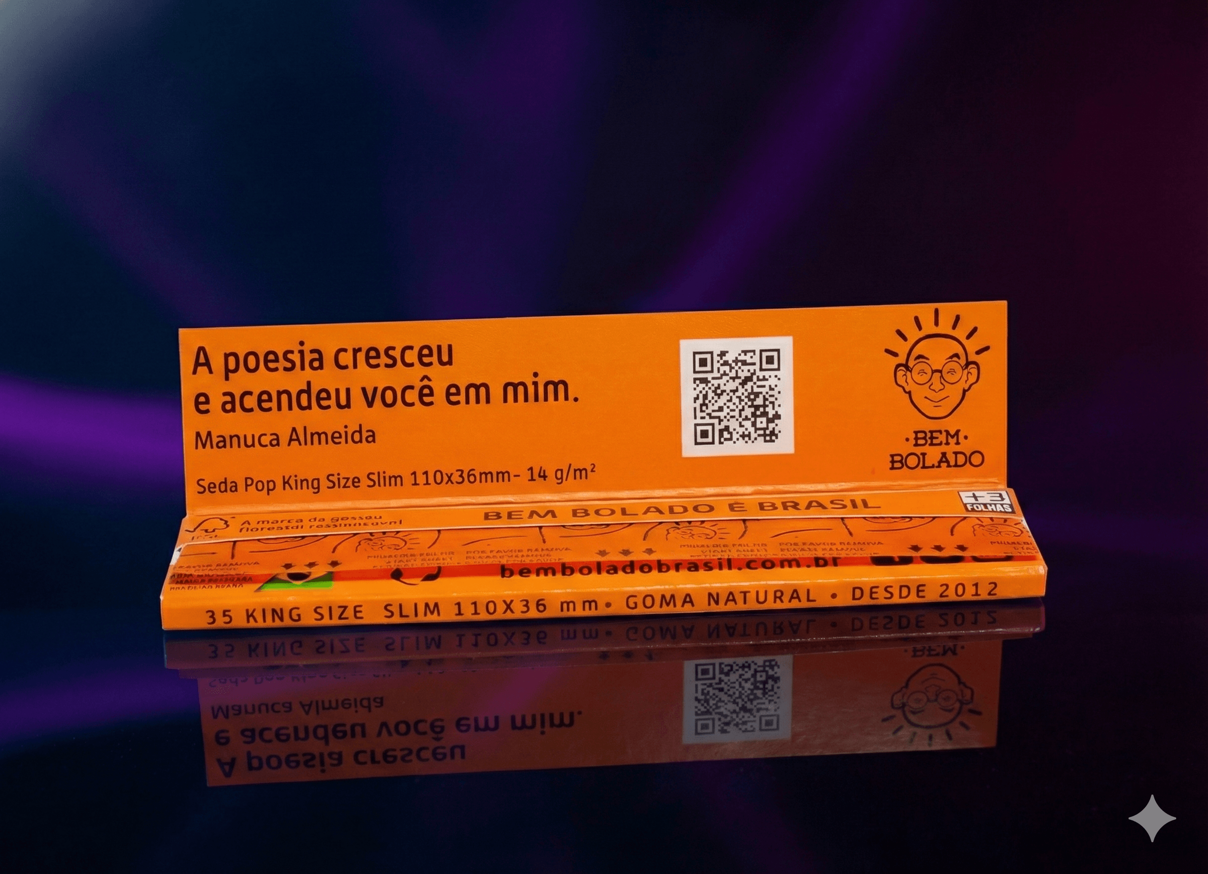 Seda Bem Bolado Original Slim King Size - Unidade - Imagem 3