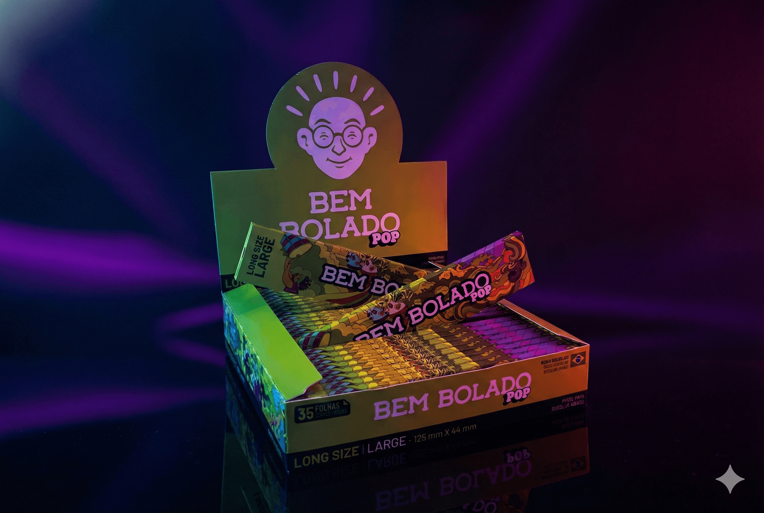 Seda Bem Bolado Pop Long Size Large Livreto - Unidade