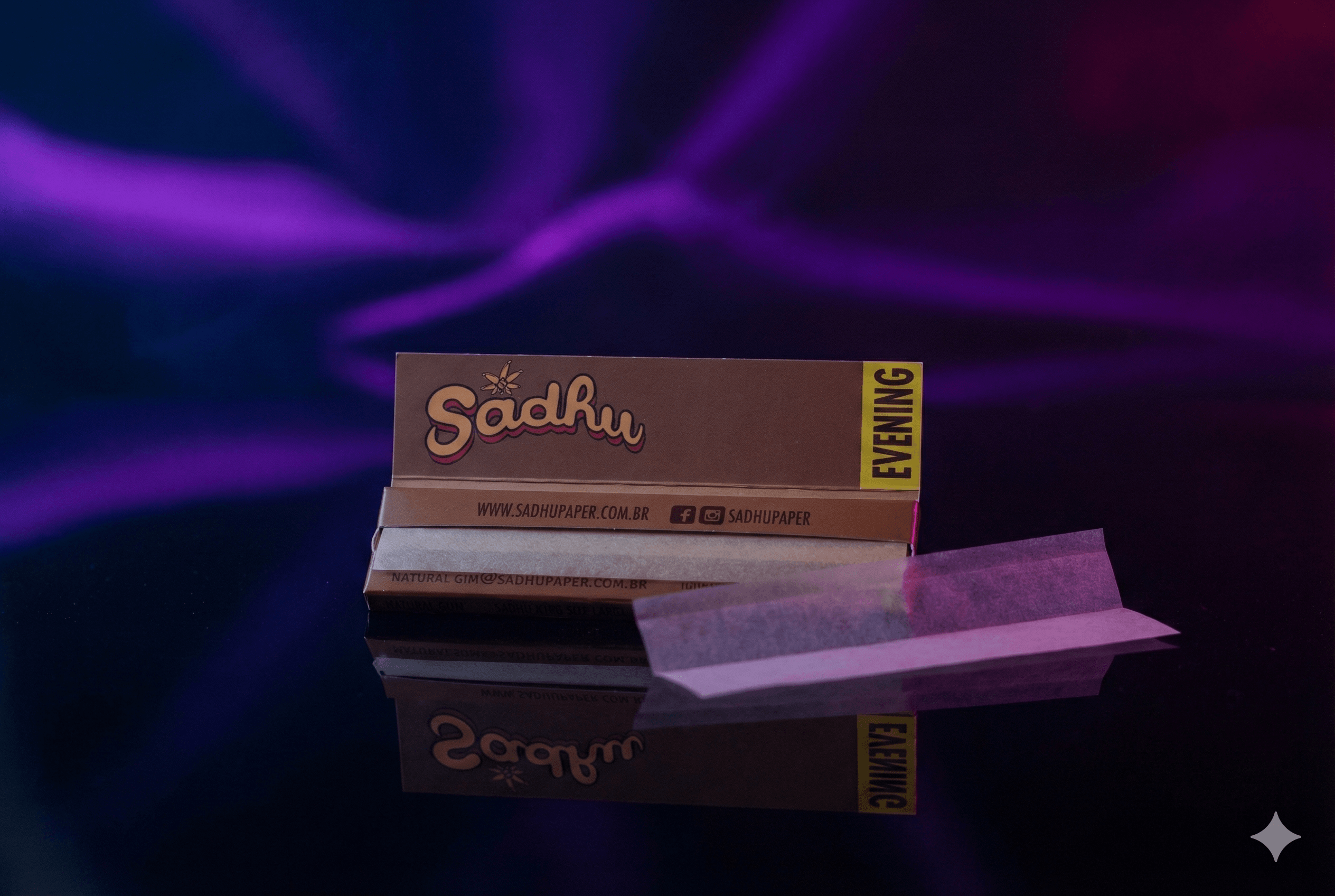 Seda Sadhu Evening Large Brown Longa - Imagem 3