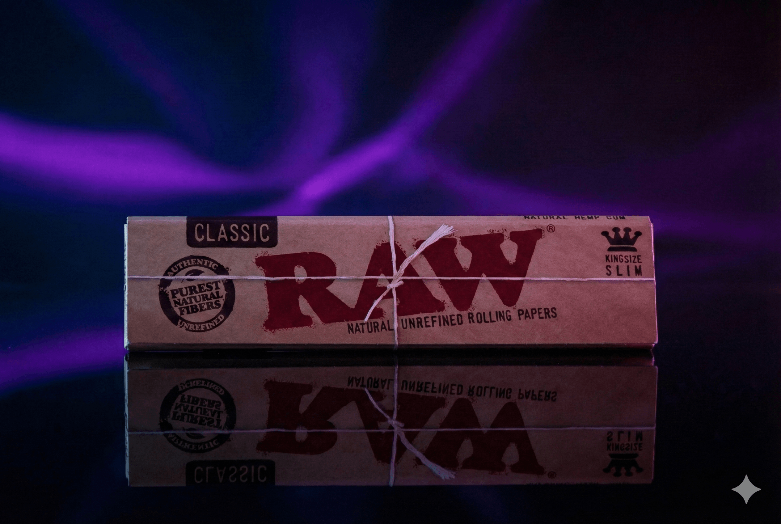 Seda Raw Classic King Size Slim Original - Imagem 2