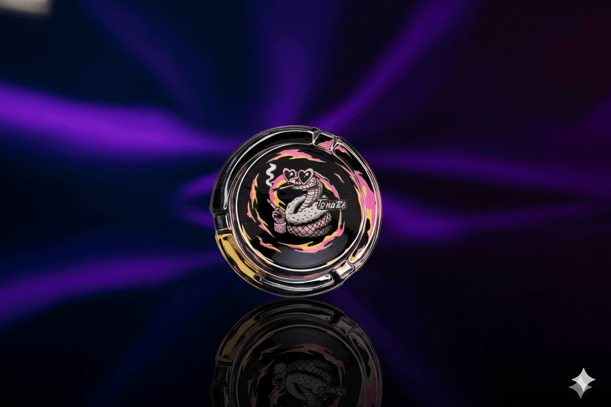 Cinzeiro de Vidro To na Bê Snake